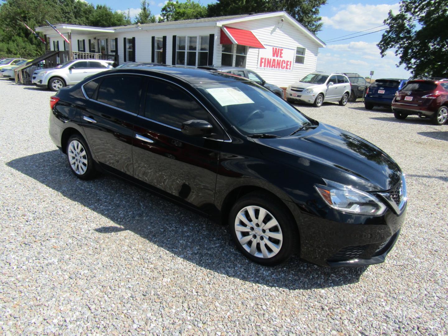 2019 Black /Gray Nissan Sentra S CVT (3N1AB7AP9KY) with an 1.8L L4 SFI DOHC 16V engine, CVT transmission, located at 15016 S Hwy 231, Midland City, AL, 36350, (334) 983-3001, 31.306210, -85.495277 - Photo#0